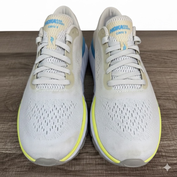 Hoka One One Cavu 2 Running Shoes (White/Nimbus Cloud) - Picture 5 of 11